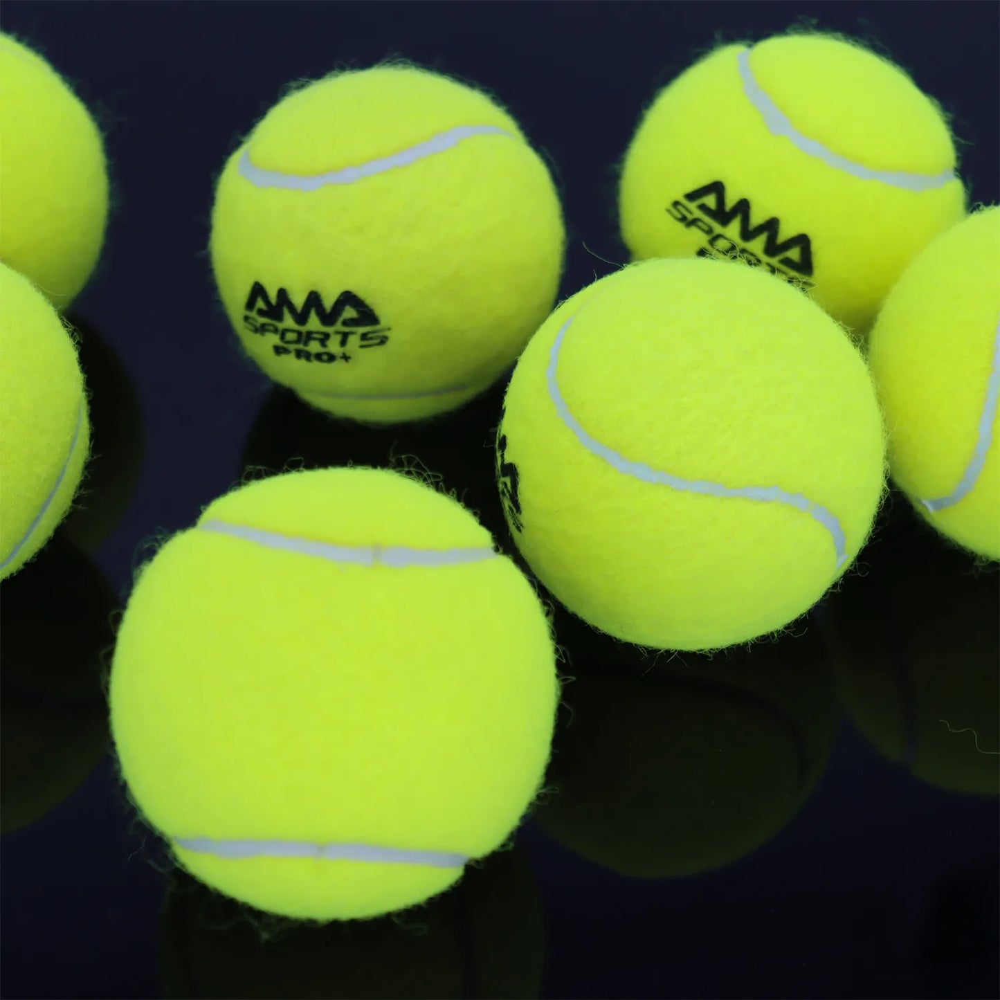 Palle da Padel AMASPORT Pro: Set 3 Pezzi per Allenamento