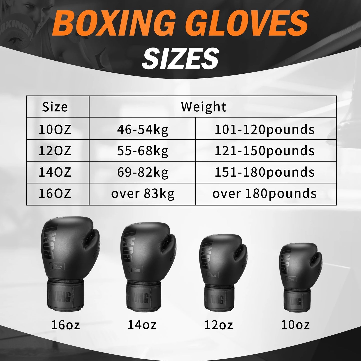 Guanti da Boxe FIVING Resistenti
