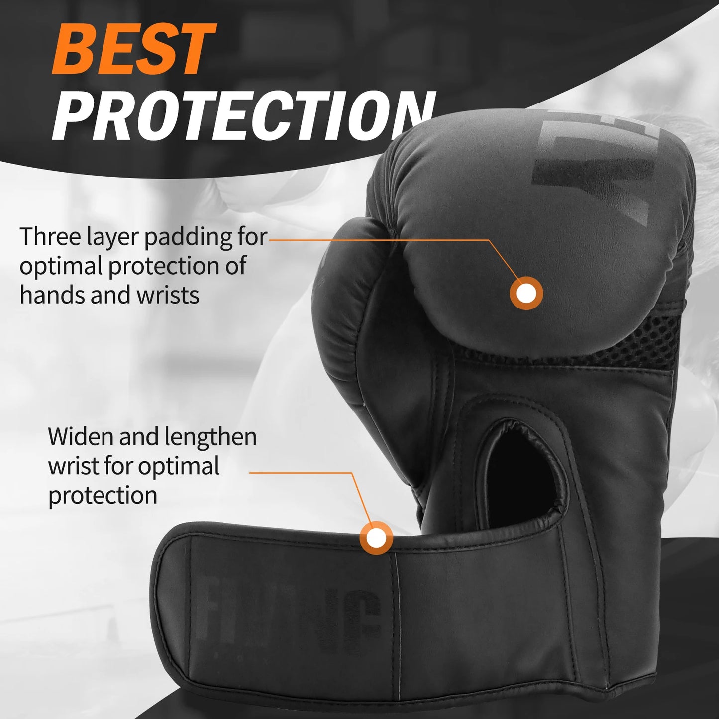 Guanti da Boxe FIVING Resistenti