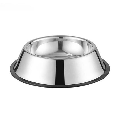 SlowBite Bowl - Ciotola in Acciaio Inossidabile per Cani/Gatti), Mangiatoia Anti-Gola per Cani di Piccola, Media e Grande Taglia