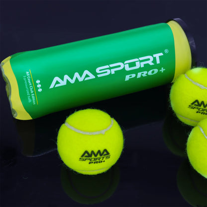 AMASPORT Pro Padel Balls: 3-Piece Set for Training